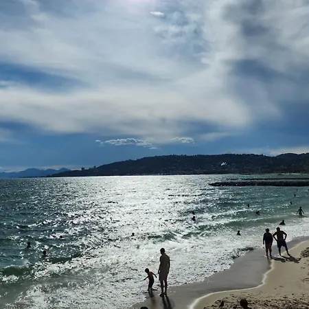 Lägenhet Spacieux Plages Gare Juan Les Pins *