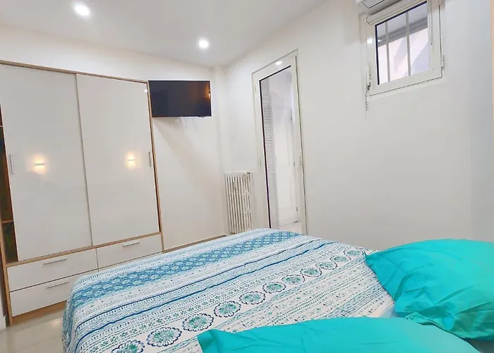 아파트 Spacieux Plages Gare Juan Les Pins 앙티브