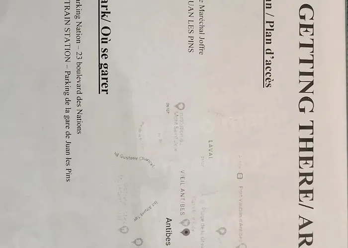 Spacieux Plages Gare Juan Les Pins *