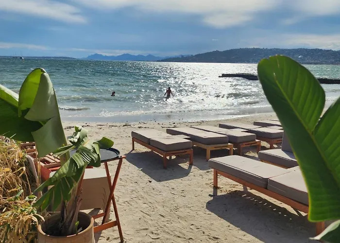 아파트 Spacieux Plages Gare Juan Les Pins